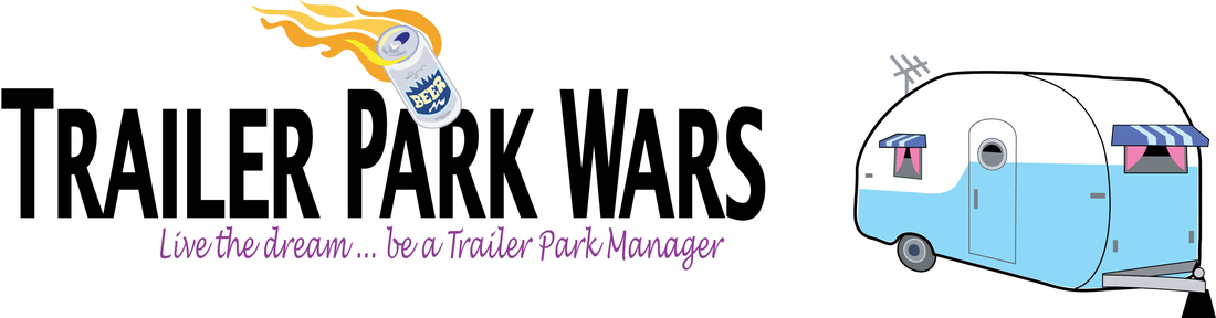  Gut Bustin' Games Trailer Park Wars for 14 years and older :  Toys & Games